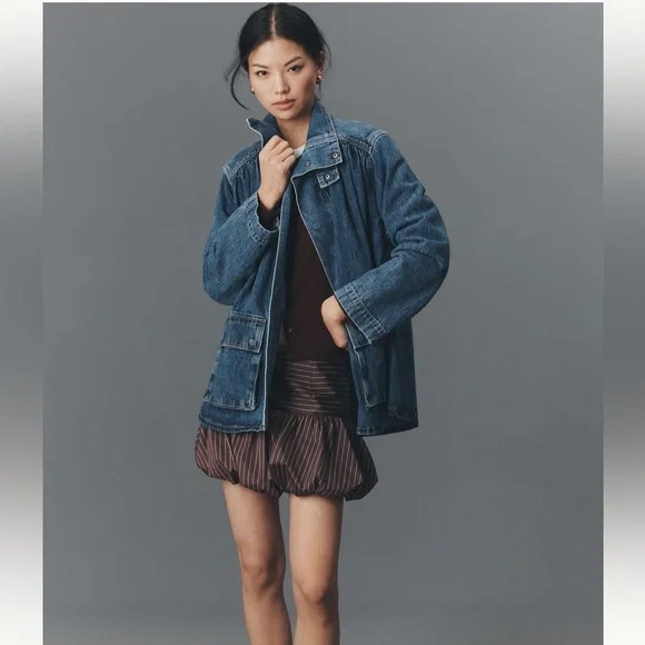 NWT! Etica at Anthropologie Barn Jacket - Picture 4 of 5